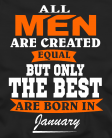 All men January